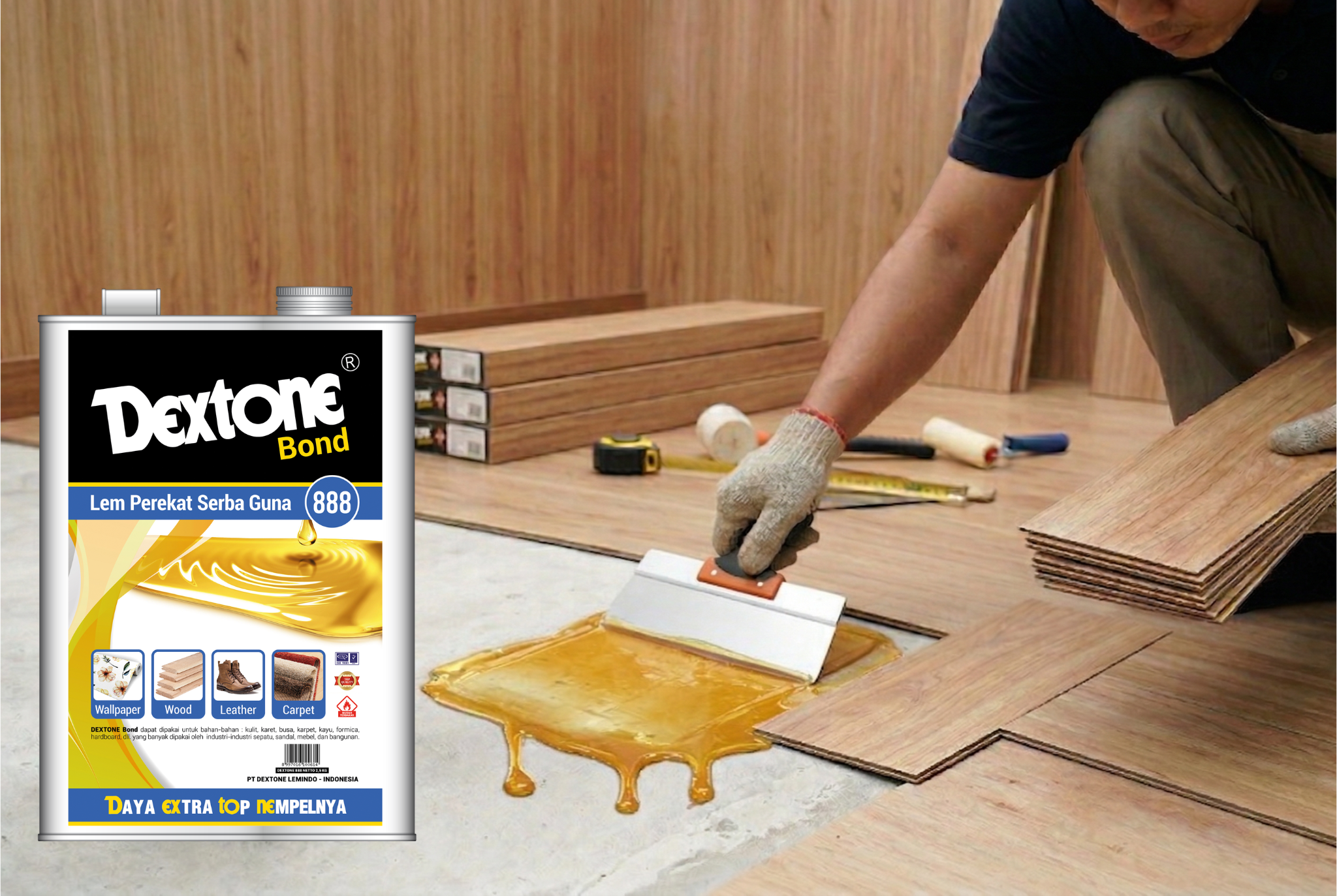 Lem Kuning Dextone: Si Serbaguna dengan Daya Rekat Ekstra Kuat
